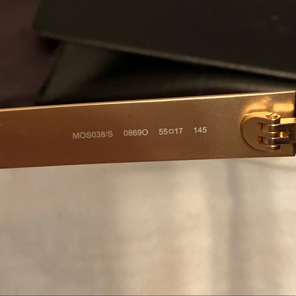 Moschino sunglasses black / gold/ Tortoiseshell - Picture 5 of 14